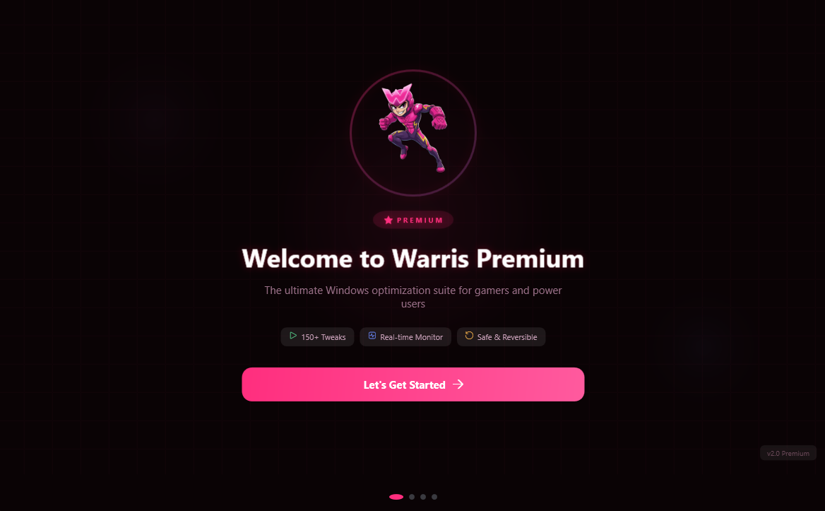 WARRIS One Click Optimization